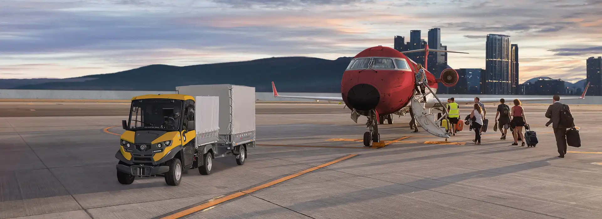 Airport Vehicles ALKE' - For the transport of items at airports