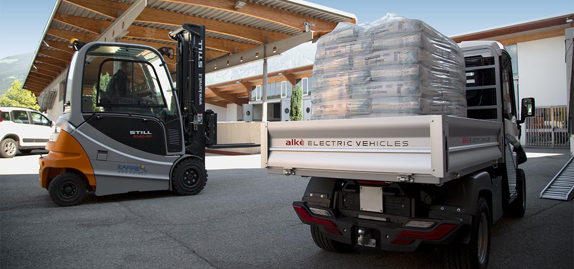 Zero emission utility vehicle Alke' ATX340E