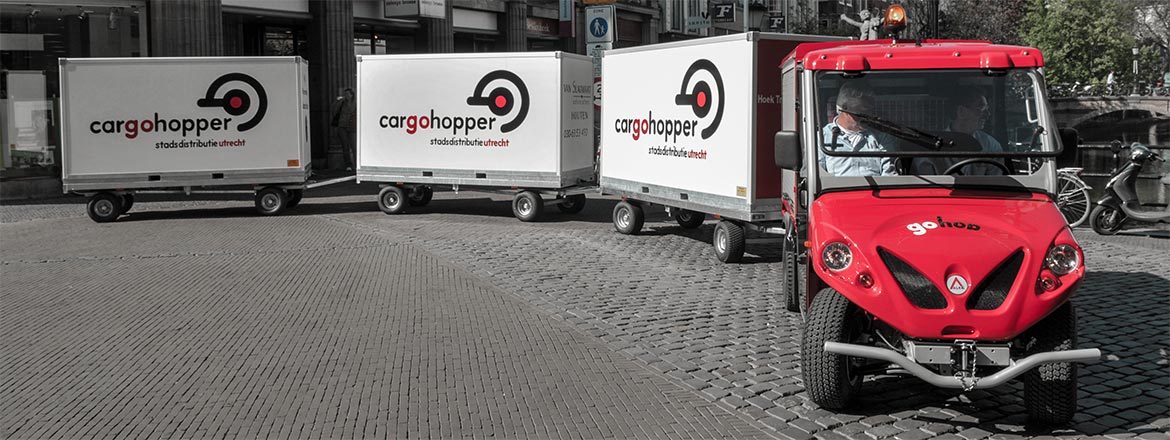 Utrecht electric cargohopper: ALKE' electric delivery van Utrecht electric cargohopper: ALKE' electric delivery van