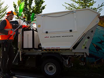 Sanitising waste collection body