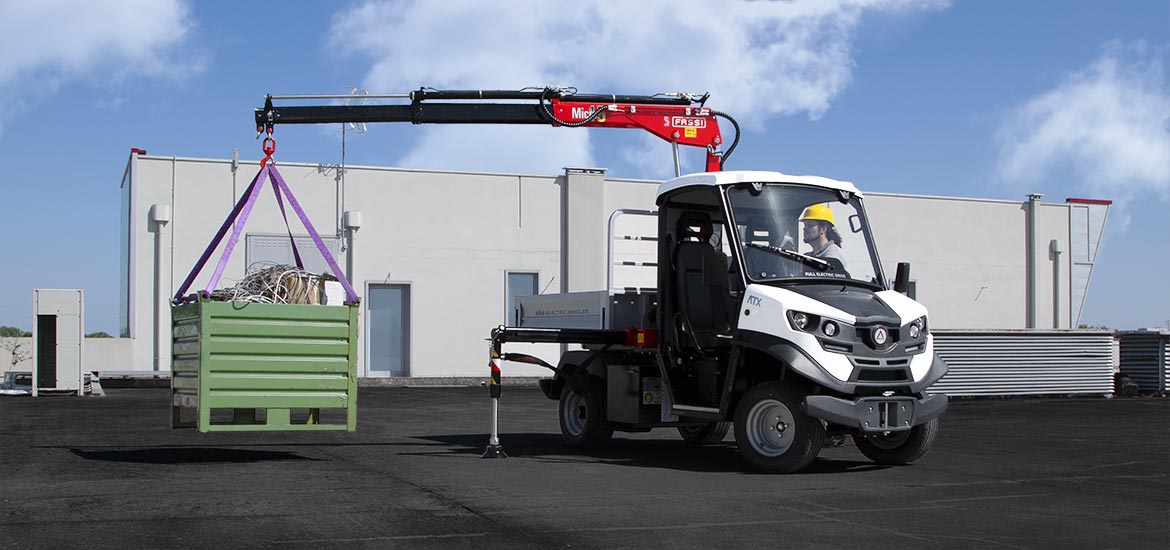 Alke' industrial electric utility vehicles - ATX range
