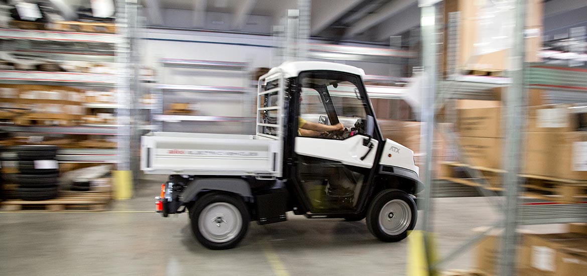 Electric-powered logistics vehicles