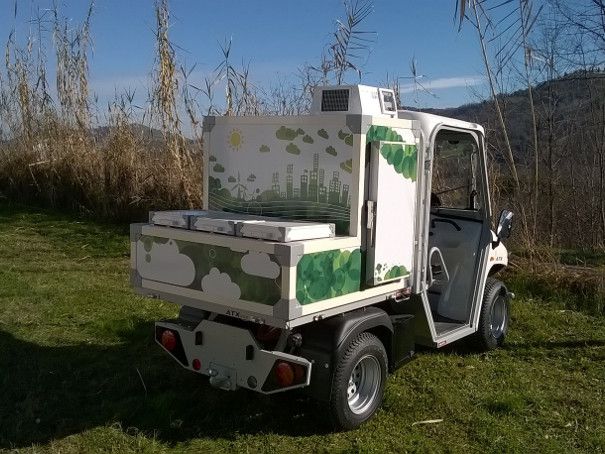 Vehicle for ice cream