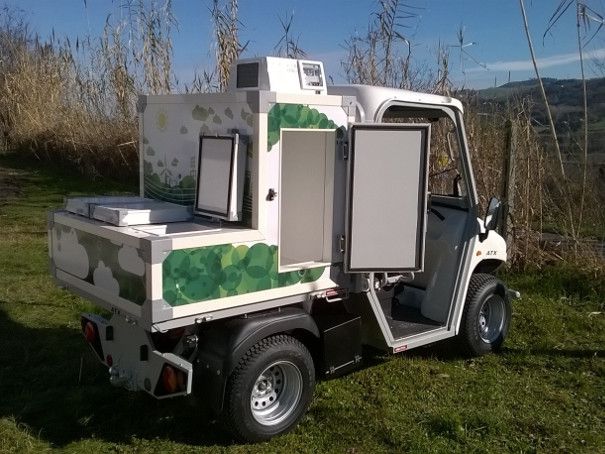 Portable ice cream shop